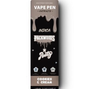 THC Vape Pen Packwoods x Cookies and Cream 1ml